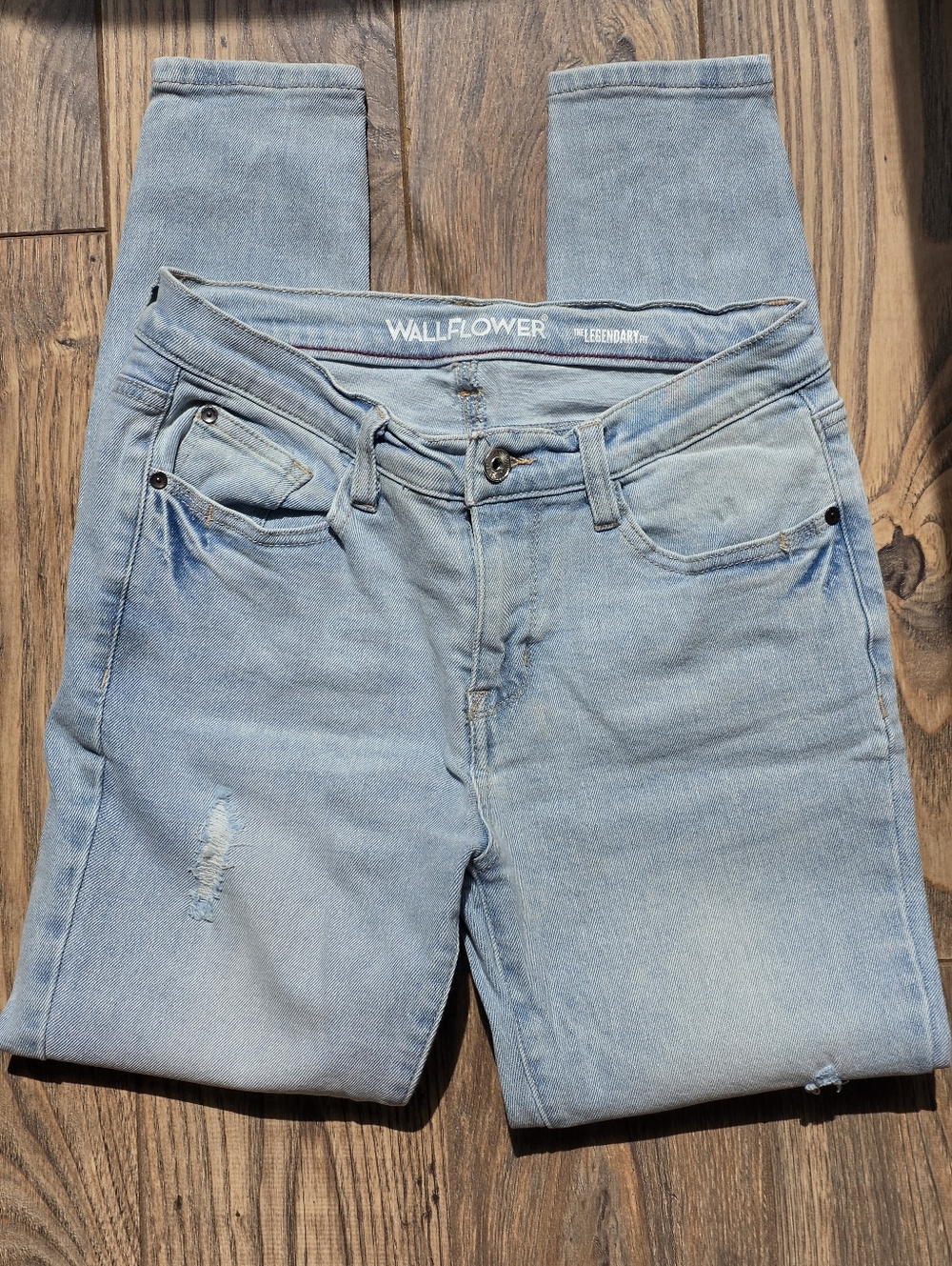 Wallflower Light Blue Skinny Jeans - 9